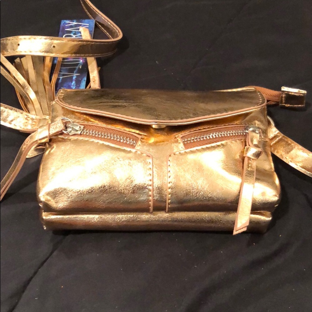 Rose gold purse